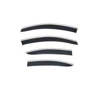 4 Viseras for Ventanas de Coche Compatible con Subaru WRX STI 2014-2021, toldos, refugios, Protectores contra la Lluvia y la Intemperie.