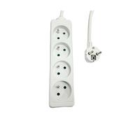 4-way power strip french type
