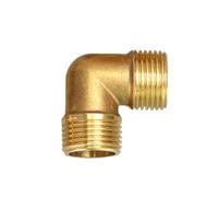 4 Ways Brass Pipe Fittings Equal Female Connector 1/8" 1/4" 3/8" BSP For Grease & Hydraulic System(Bronze Yellow,1/4")