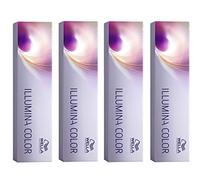 4 Wella Professionals Illumina Color 10/69 Rubio Luminoso Claro Violeta Ceniza 60 ml