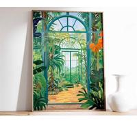 4 William Morris Print Vintage Botanical Gardens Poster Kew Gardens Print Rousseau Wall Art Vint A3 Poster on Canvas - Inspirador Motivacional Arte de la pared Vida diaria Cita alentadoras frases cor