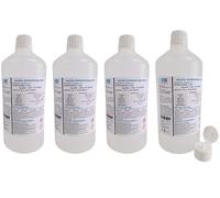 4 x 1 L alcohol isoprofílico 99,9 % extra puro - Origen de Francia - Isopropanol, perfecto como disolvente, limpiador y desengrasante (4 L)