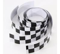4 x 110 cm Cuadros Panal reflector banda Pegatinas Taxi rayas cuadros Auto Roller