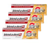 4 x 40 g Blend-a-dent Plus Premium - Crema antiadherente - Sabor neutral - Duokraft