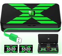 4 x 5520mWh Batery Pack for Xbox, Rechargeable Batery Pack for Xbox Series X/S/One/One S/One X/One Elite Charging, Fast Charging Rechargeable Bateries for Xbox not for Gamecube Games