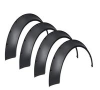 4 X Arcos De Rueda De Cuerpo Extraancho Flexibles Universales Guardabarros Coche Bengalas Guardabarros Ceja Rueda Guardabarros Coche
