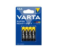 4 X BATERÍA MINI ESTILO AAA R03 ZINC-CARBONO BATERÍAS MINI-ESTILO 1.5V BLÍSTER