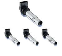 4 x bobina de encendido BREMI para AUDI, SEAT, SKODA, VW A1, A2, A3, A3 8P, A3