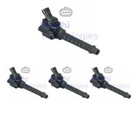 4 x bobina de encendido DELPHI para ABARTH, ALFA ROMEO, FIAT, LANCIA, OPEL 500