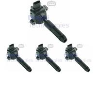 4 x bobina de encendido DELPHI para MERCEDES-BENZ CLK (C208), CLK kabriolet