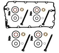 4 x BOSCH kit de sellos para inyector incl. Tornillos + VDD Válvula Tapa Junta Bomba Boquilla Juego de juntas Reparación 1.9 2.0 TDI Motorcode BKC BMM BLS BPW ATD AXR ASZ BLT