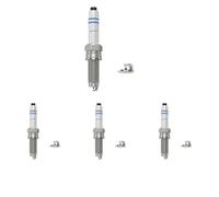4 x Bujía BOSCH para AUDI, CUPRA, SEAT, SKODA, VW A1, A1 City