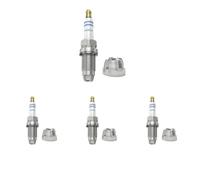Bosch Bujía de encendido 0 242 240 590 para VW Polo IV (9N/9A), Audi y Skoda