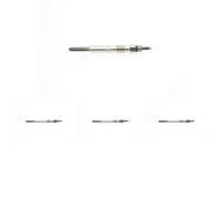 4 x Bujía de precalentamiento BOSCH para FORD C-MAX I, FIESTA Furgon/hatchback