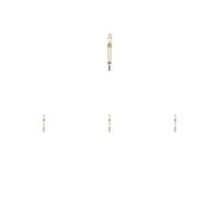 4 x Bujía de precalentamiento BOSCH para INFIremacheI, NISSAN, OPEL, RENAULT,