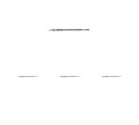 4 x Bujía de precalentamiento BOSCH para TOYOTA HIACE VI, HILUX VII, HILUX