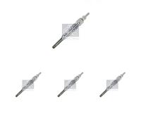 4 x Bujía de precalentamiento DT Spare Parts para ALFA ROMEO, AUDI, BEDFORD,