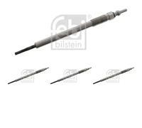 4 x Bujía de precalentamiento FEBI BILSTEIN para CITROËN, FIAT, MITSUBISHI,