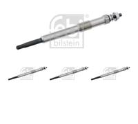 4 x Bujía de precalentamiento FEBI BILSTEIN para CITROËN, FORD, PEUGEOT, VOLVO