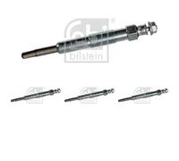 4 x Bujía de precalentamiento FEBI BILSTEIN para DACIA, RENAULT CLIO II, CLIO