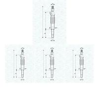 4 x Bujía de precalentamiento MAGNETI MARELLI para ASIA MOTORS, FORD, MAZDA 626