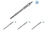 4 x Bujía de precalentamiento MEYLE para HYUNDAI, KIA ACCENT III, CARENS III, I