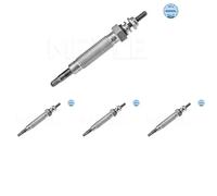 4 x Bujía de precalentamiento MEYLE para HYUNDAI, KIA, MITSUBISHI GALANT VII,