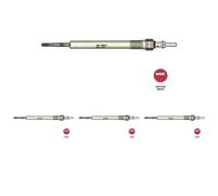 4 x Bujía de precalentamiento NGK para AUDI, BENTLEY, CUPRA, MAN, PORSCHE,