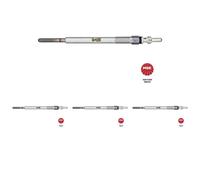 4 x Bujía de precalentamiento NGK para CITROËN, FIAT, FORD, MINI, PEUGEOT, 1007