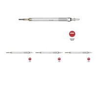 4 x Bujía de precalentamiento NGK para CITROËN, MITSUBISHI, PEUGEOT 4008, ASX,