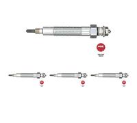 4 x Bujía de precalentamiento NGK para FORD, NISSAN MAVERICK I, PICK UP, II