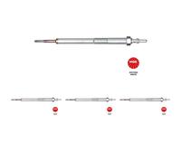 4 x Bujía de precalentamiento NGK para HONDA ACCORD VII, ACCORD VIII, ACCORD