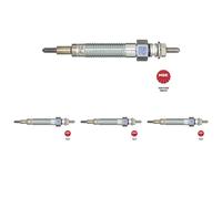 4 x Bujía de precalentamiento NGK para HYUNDAI, KIA, MITSUBISHI GALANT VII,