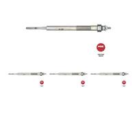 4 x Bujía de precalentamiento NGK para ISUZU D-MAX, D-MAX I