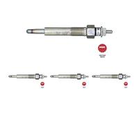 4 x Bujía de precalentamiento NGK para ISUZU, OPEL CORSA A, GEMINI I, TROOPER