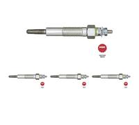 4 x Bujía de precalentamiento NGK para KIA RETONA, SPORTAGE