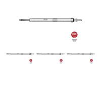 4 x Bujía de precalentamiento NGK para NISSAN, OPEL, RENAULT AVANTIME, ESPACE