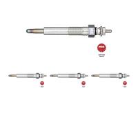 4 x Bujía de precalentamiento NGK para OPEL ASTRA F, ASTRA F Kombi (T92), ASTRA