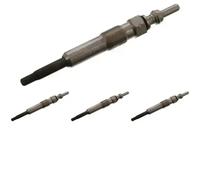 4 x Bujía de precalentamiento SWAG para RENAULT CLIO II, CLIO II