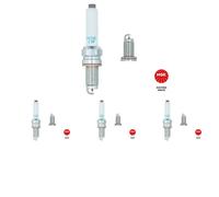 4 x Bujía NGK para AUDI, SEAT, SKODA, VW A1, A1 City Carver
