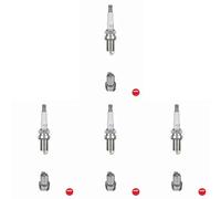 4 x Bujía NGK para CITROËN, DACIA, FIAT, LANCIA, NISSAN, PEUGEOT