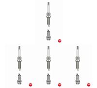 4 x Bujía NGK para DACIA, NISSAN, RENAULT, grasaT CLIO II, CLIO