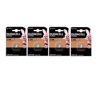 4 x Duracell CR 1/3N 2L76 CR11108 con litio (4 blísters de 1 batería) 4 pilas