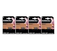 4 x Duracell MN27 27A A27 8LR732 (4 blísters de 1 batería) 4 pilas