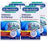 4 x el Dr. Beckmann decolorante intensivo 200 g -Para todos los textiles + colores