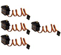 4 X Emax ES08MD Servo RC Digital De Engranaje De Metal Micro 12g 0,08s 2kg