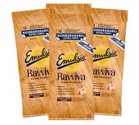 4 x Emulsio limpia y brillante paños de parquet sin enjuague con aceite esencial de cedro - 4 paquetes con 12 paños
