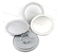 4 x Exterior 147 mm/Interior 58 mm/19 mm Buje tapas A24 - 18 Llanta Buje de rueda tapa tapa gris nologo