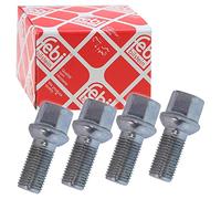 4 x FEBI BILSTEIN Rueda Tornillos M14 x 1,5 x 27 mm galvanizado SW17 - Rueda Pernos Tornillo