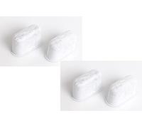 4 x Filtro de agua DeLonghi, de carbón activo, de cal, para cafetera BCO410 - 5513214241